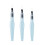 3/6PCS Refillable Paint Brush Fit for- 3 blue rod tips 1