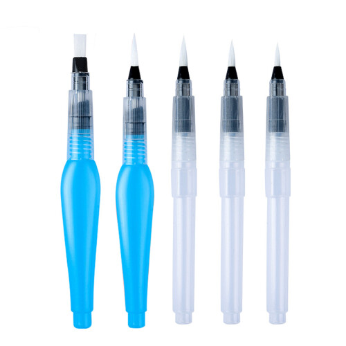 3/6PCS Refillable Paint Brush Fit for- 3 blue rod tips 2