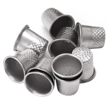 10PCS Thimbles Multi Size Finger Protector Sewing Quiting