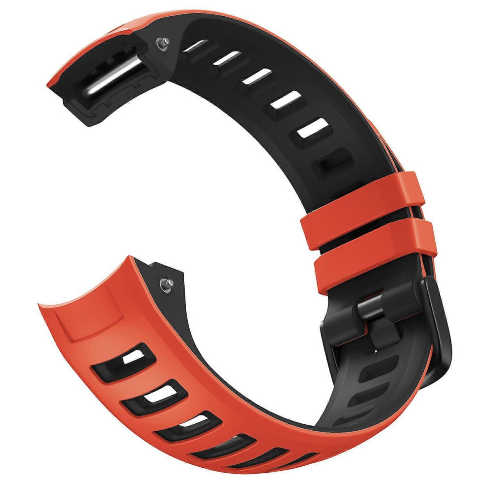 Silicone Watch Band Compatible With Garmin Instinct Esports Solar Tide Tactical Dual Color Smartwatch Replacemen 9408048822690