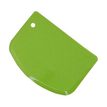 Bowl Scraper Plastic Pastry Scrapers Cake Heat--Green
