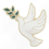 Σετ καρφίτσες 4 τεμαχίων Vintage Peace Dove για γυναίκες, κομψές μεταλλικές καρφίτσες πέ 1