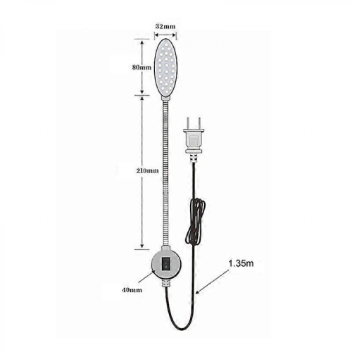 LED Sewing Machine Lamp 2