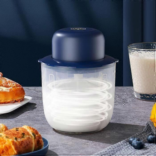 BUTTER CHURN Electric Egg Mixer Beating Simple Operation Fast Simple Kitchen Cooking Tool Style-Blue 1