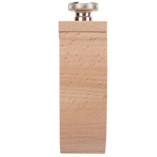 Handgefertigter Holzkorbis, Buchenholz, Kantenschutz, Polieren, Schleifpapier-Halter