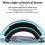 Cylindrical Double Layer Ski Goggles Comfortable Windproof Snow Goggles For Skiing Snowmobiling-pink 4