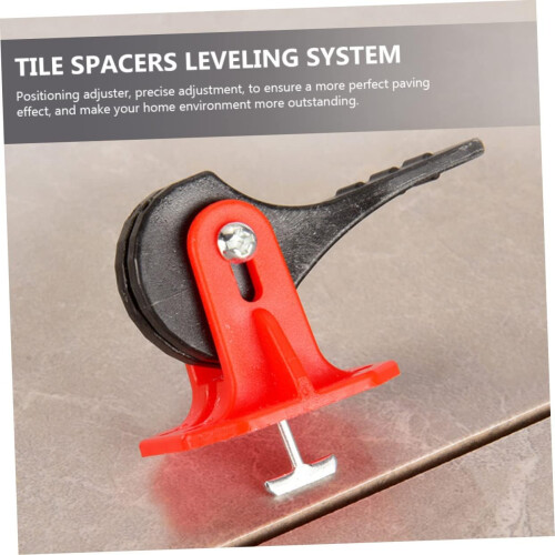 Tile Leveling System 50-Piece Shaped Leveler Set, Tile Spacers, Floor Leveler Tool For Bathroom And Kitchen Tiling 2
