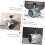 High and Low Regulator for Floor Tile Leveling Tool, Folding Hinge Wall Tile Positioning, Easy Use During Tiling 3