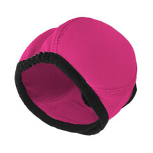 Dog Ear Covers EarMuffs Calming Head Sleeve Ear-Rose Red S