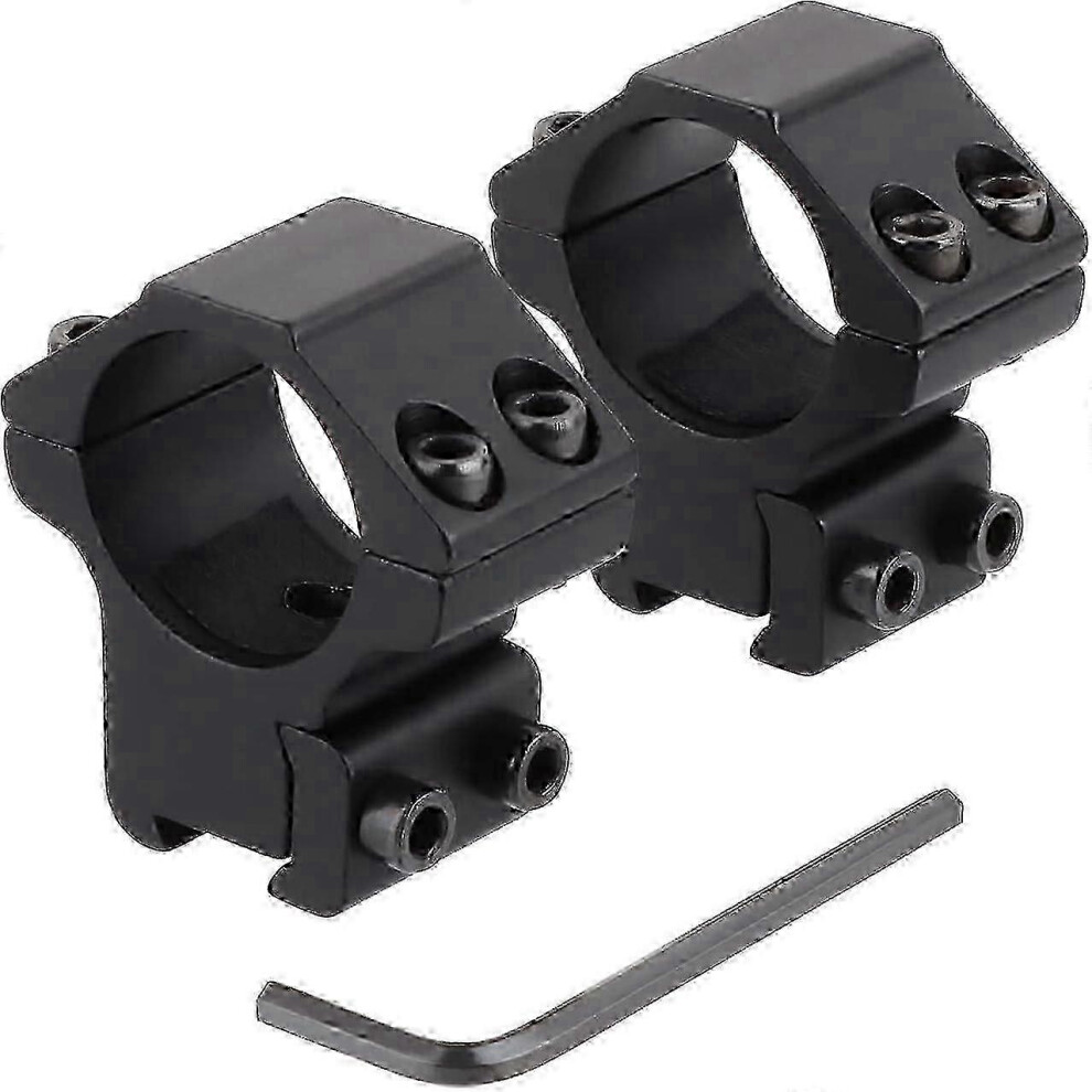 Kikidex (As Show, One Size) Low Profile Scope Rings - 25.4Mm Adapter Mount With 11Mm Dovetial Rail