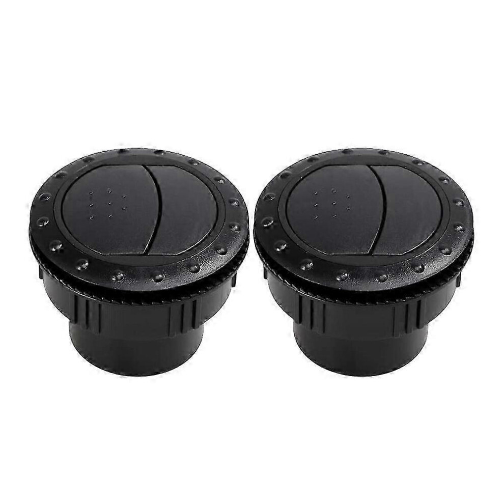 Kikidex (As Show, One Size) 2Pcs Rv Air Conditioning Deflector Outlet Louvered Air Vent Exhaust Grille For Car Rv Boats Yacht