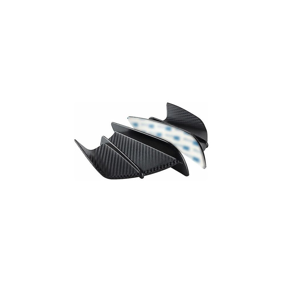 Kikidex (As Show, One Size) Motorcycle Aerodynamic Spoiler, Abs Spoiler, Universal Motorcycle Modification Parts, Matte Surface