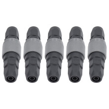 5 Set Pneumatic Quick Connector C Type Self Locking Air Hose Coupler Plug