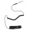 Adjustable Static Resistant Wrist Strap with Extra Long Wire - Black 16