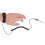 Adjustable Static Resistant Wrist Strap with Extra Long Wire - Black 8