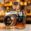 (A) Camera-shaped Glass Wine Bottle, Newly Designed Model Wine Bottle 3