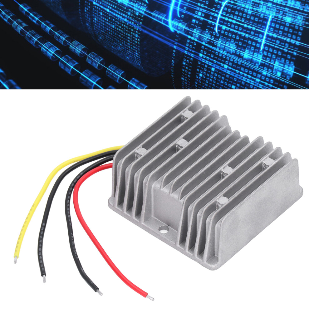 12V/24V To 12V 5A Aluminum Dc-Dc Buck Regulator Ip68 96% Efficiency 8701357445187