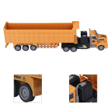High Simulation 1:48 Scale RC Semi Truck Toy with Powerful Motor