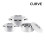 (3pc White) Insulated Hot Pot Set Tableware Insulated Casserole Set Cookware Dish Kitchen 5
