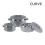 (3pc White) Insulated Hot Pot Set Tableware Insulated Casserole Set Cookware Dish Kitchen 4