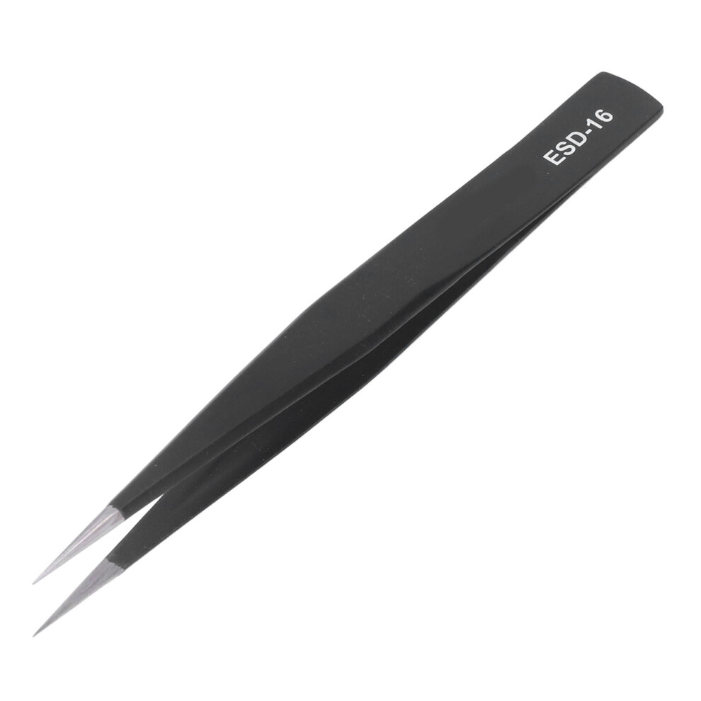 Precision Anti Static Tweezers with Plastic Coating for Repair 80mm