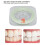 Strisce lucidanti dentali 30µm 2-Zone plastica 3