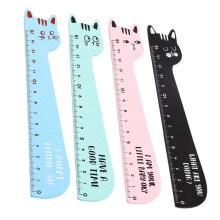 4PCS Kitten Wooden Measuring Rulers Measurement Tool for