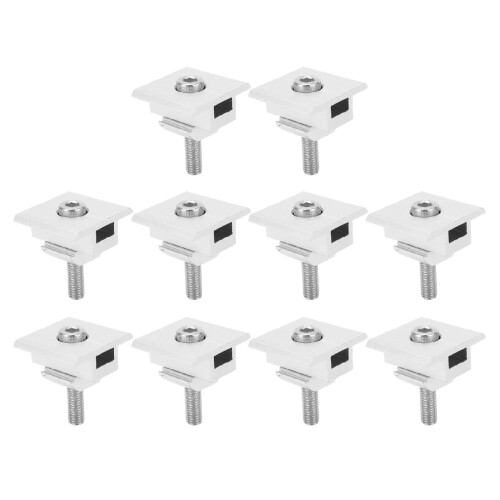 10Pcs Solar Panel Mid Schellen Wasserdicht