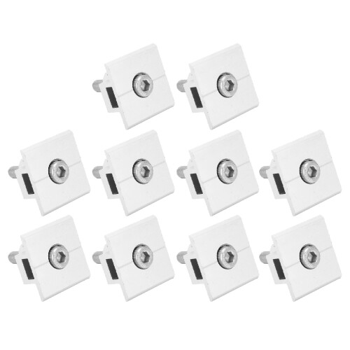 10Pcs Solar Panel Mid Schellen Wasserdicht 2