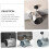 High and Low Regulator Adjustable Height Tile Leveler Locator Hinge Type For Floor And Wall Tiling 3