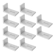 10PCS L Fuß Solar Mount Aluminium Legierung
