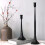 Gold Taper Candlesticks Wedding Reception Decors Durable-Black 5