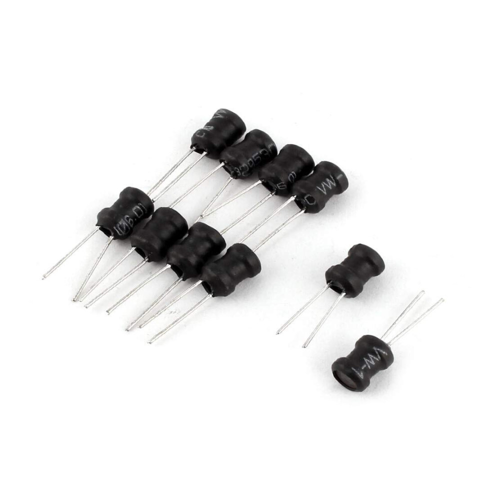 Inductors 10 Pcs 20Uh Shielded Dip Radial Lead 2-Pin 6X8mm 9354506654665