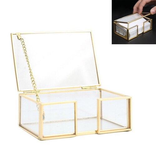 Clear Business Card Case Multifunctional Name Card Organiser 1