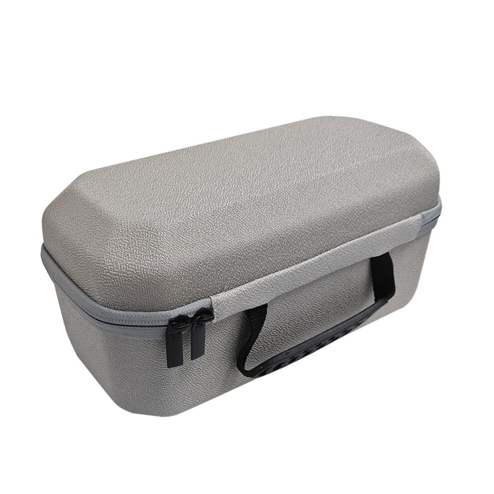 Hard Travel Carrying Case For Portable Video Projectors With Soft Lining Shockproof Protector Box White/Gray 9105992875467