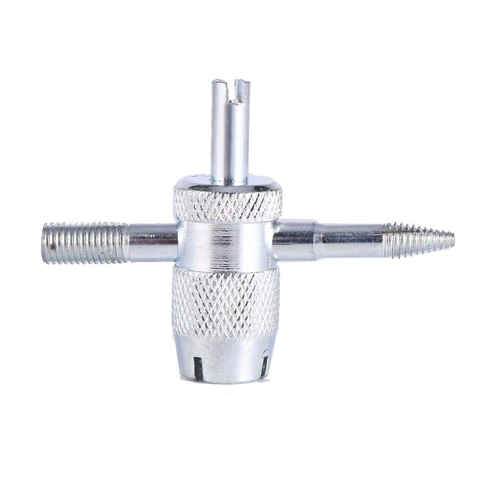 Tyre Valve Removal Tool 4-In-1 Multifunction Valve Core Remover Stem Puller 4-Way Tool For Cars Trucks Motorcycles Bike 9067246471552