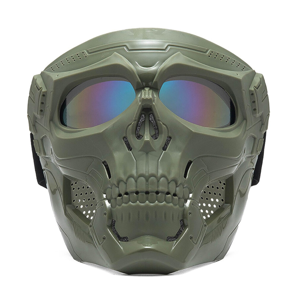 Removable Motorcycle Protective Goggles Windproof Anti Fog Lens Adjustable Strap Lightweight Frame 9105992876372