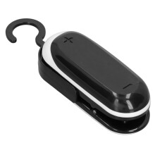 Mini 2-in-1 Handlicher Vakuumierer & Schneidegerät, Tragbar, Schwarz
