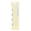 Kompakte Binder-Clips, Kunststoff-Memo-Halter, lebendige-Gelb 1