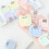 Kompakte Binder-Clips, Kunststoff-Memo-Halter, lebendige-Gelb 4
