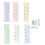 Kompakte Binder-Clips, Kunststoff-Memo-Halter, lebendige-Gelb 3