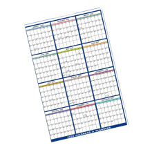 Jahreskalender 2026, Wandplaner, 59 x 88 cm, löschbarer