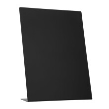 L-förmige Metall-Memo-Anzeigetafel, magnetische Desktop-Pinnwand