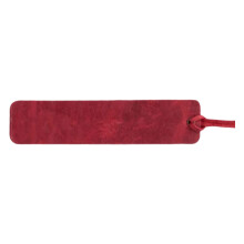 Leder-Lesezeichen, Buchseitenteiler, Seitenmarkierungen,-Weinrot