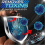 Βραχιόλι τιτανίου Power Magnetic 2023 Carbon Blue Therapy, Βραχιόλι σύσφιξης σώματος με μαγνη 3
