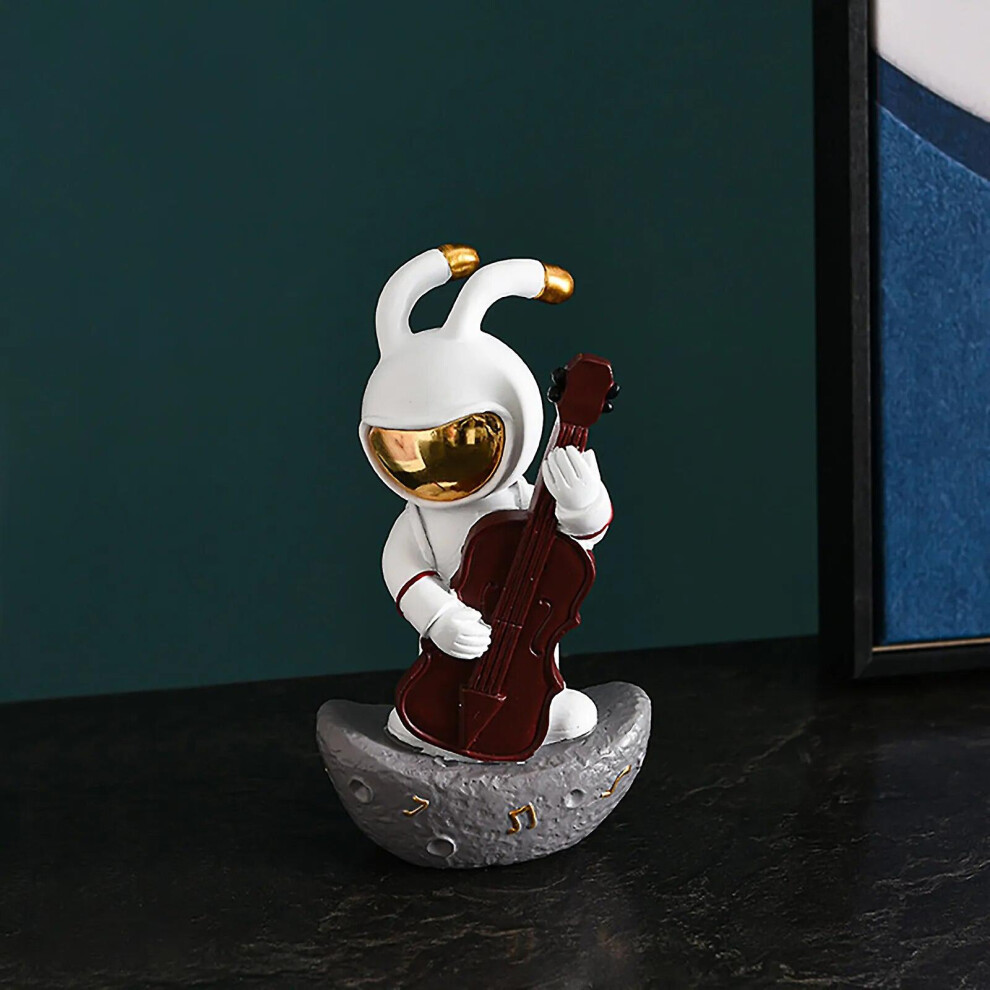 Kikidex (As Show, One Size) Creative Band Space Rabbit Astronaut Living Room Desktop Home Decorations