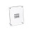 Cornice in acrilico trasparente 24,2 x 29,3 cm 2