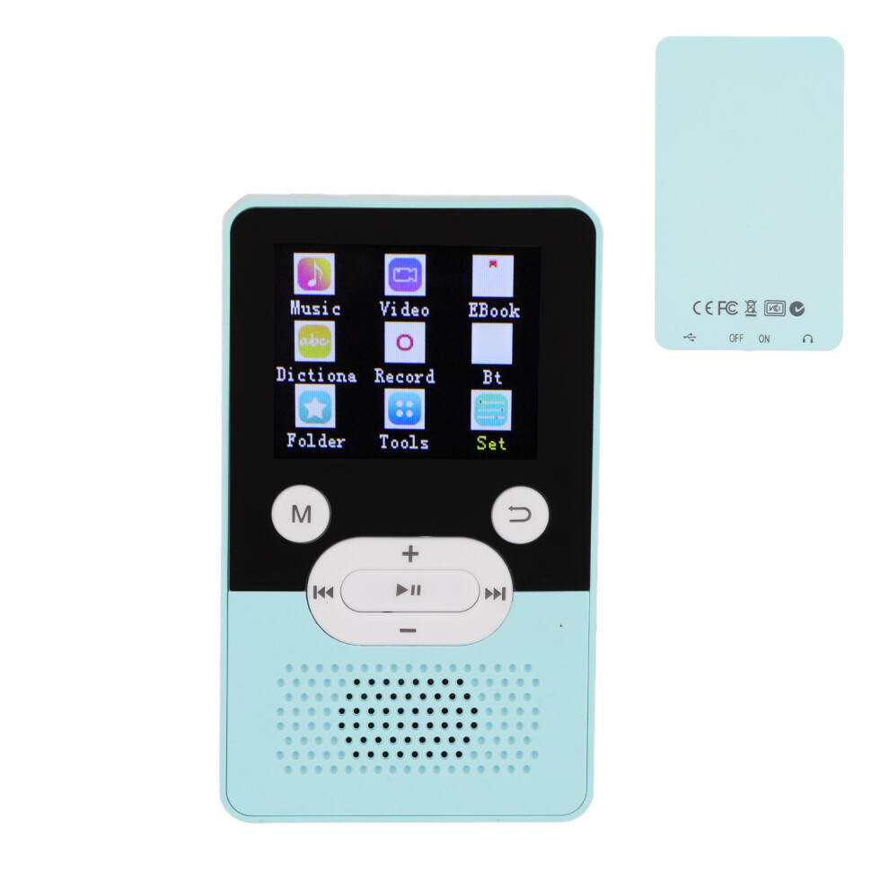 T9 4Gb 1.8" Mp4 Player With Tooth 4.2 Lossless Sound Blue 8291357452914