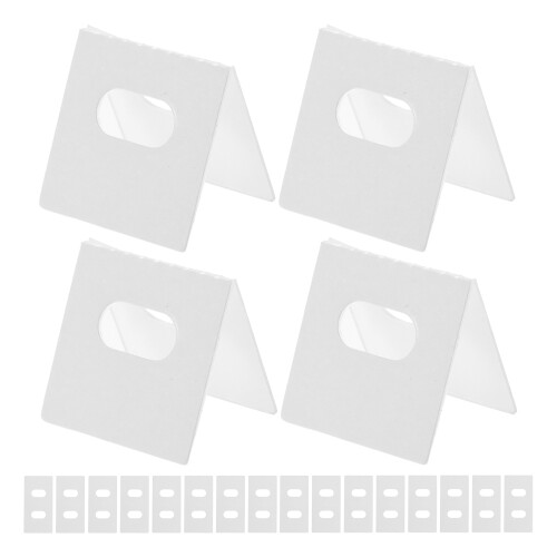 300Pcs White Pet Blind Repair Tabs for Vertical Blinds Replacement 2