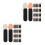 200 Pcs 1.5 Inch Mini Eyeshadow Applicators For Blending 7